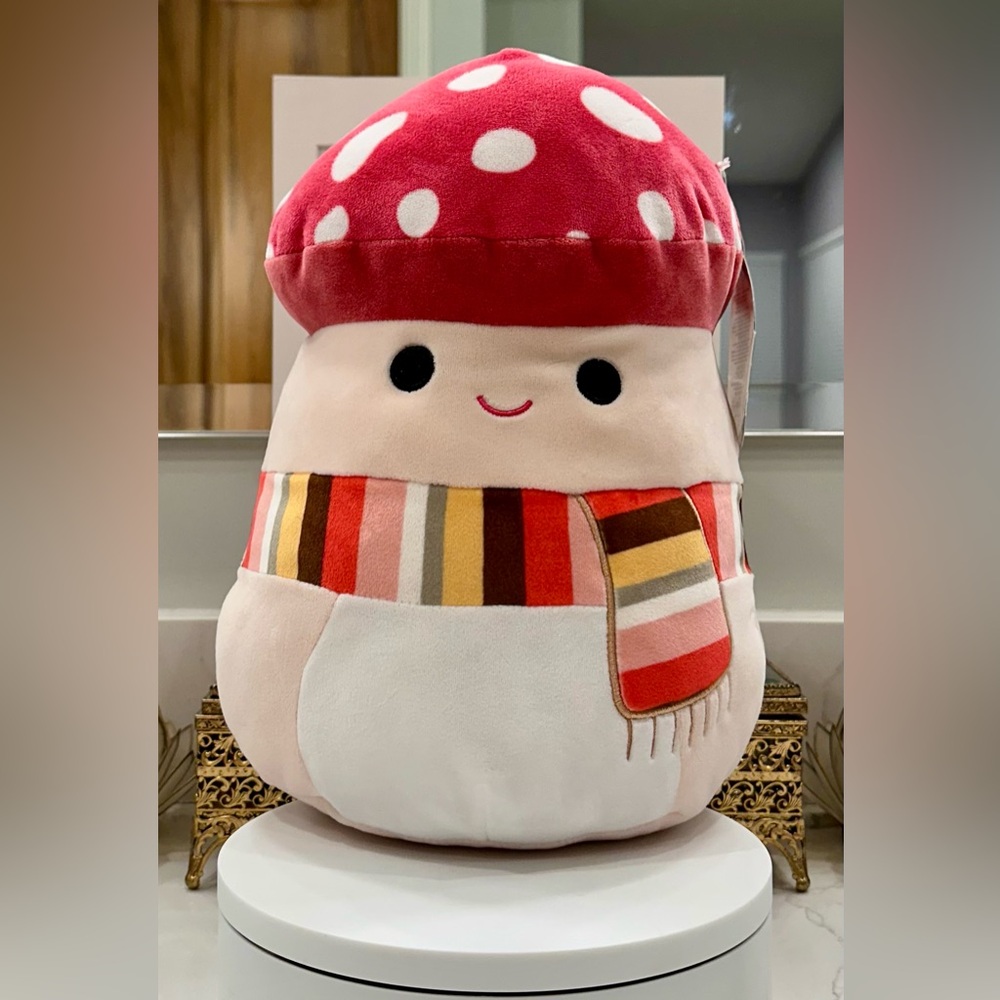 NWT Malcolm the Mushroom 11” Original Squishmallows Plushie KellyToy/Jazwares